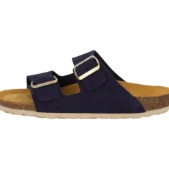 Damen Palado Pantoletten & Badeschuhe<Korfu Suede Premium Leather, Pantoletten, Damen, Dunkelblau