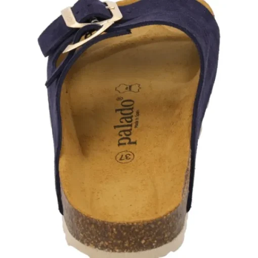 Damen Palado Pantoletten & Badeschuhe<Korfu Suede Premium Leather, Pantoletten, Damen, Dunkelblau