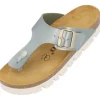 Damen Palado by Sila Sahin Pantoletten & Badeschuhe<Palado Kos BEGS by Sila Sahin, Zehentrenner, Damen, Olive Metallic