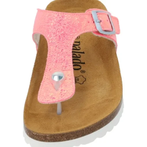 Damen Palado by Sila Sahin Pantoletten & Badeschuhe<Palado Kos Disco by Sila Sahin, Zehentrenner, Damen, Neonpink