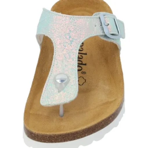 Damen Palado by Sila Sahin Pantoletten & Badeschuhe<Palado Kos Disco by Sila Sahin, Zehentrenner, Damen, Hellblau