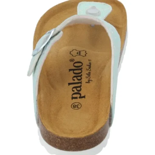 Damen Palado by Sila Sahin Pantoletten & Badeschuhe<Palado Kos Disco by Sila Sahin, Zehentrenner, Damen, Hellblau