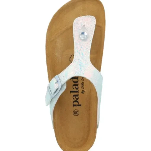 Damen Palado by Sila Sahin Pantoletten & Badeschuhe<Palado Kos Disco by Sila Sahin, Zehentrenner, Damen, Hellblau