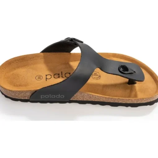Herren Palado Pantoletten & Badeschuhe<Kos Herren Matt, Pantoletten & Badeschuhe, Herren, Schwarz