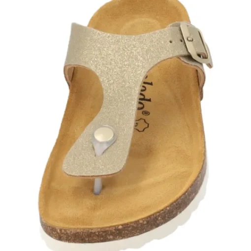 Damen Palado by Sila Sahin Pantoletten & Badeschuhe<Palado Kos Magnolia by Sila Sahin, Pantoletten, Damen, Gelbgold