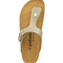 Damen Palado by Sila Sahin Pantoletten & Badeschuhe<Palado Kos Magnolia by Sila Sahin, Pantoletten, Damen, Gelbgold