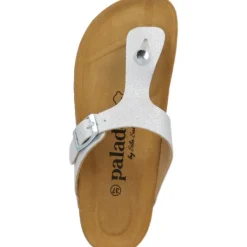 Damen Palado by Sila Sahin Pantoletten & Badeschuhe<Palado Kos Magnolia by Sila Sahin, Pantoletten, Damen, Silber