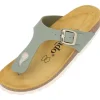 Damen Palado Pantoletten & Badeschuhe<Kos Matt, Zehentrenner, Damen, Olive