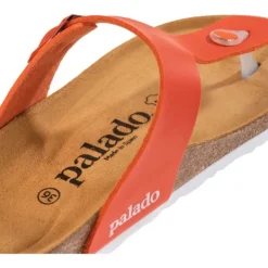 Damen Palado Pantoletten & Badeschuhe<Kos Matt, Zehentrenner, Damen, Orange