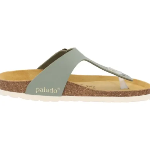 Damen Palado Pantoletten & Badeschuhe<Kos Matt, Zehentrenner, Damen, Olive