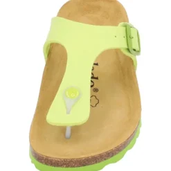 Damen Palado Pantoletten & Badeschuhe<Kos Matt, Zehentrenner, Damen, Apfelgrün