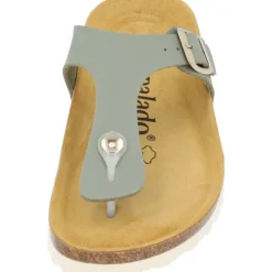 Damen Palado Pantoletten & Badeschuhe<Kos Matt, Zehentrenner, Damen, Olive