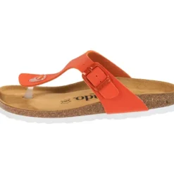 Damen Palado Pantoletten & Badeschuhe<Kos Matt, Zehentrenner, Damen, Orange