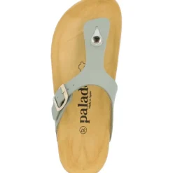Damen Palado Pantoletten & Badeschuhe<Kos Matt, Zehentrenner, Damen, Olive