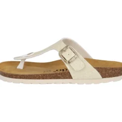 Damen Palado Pantoletten & Badeschuhe<Kos Orion, Zehentrenner, Damen, Beige