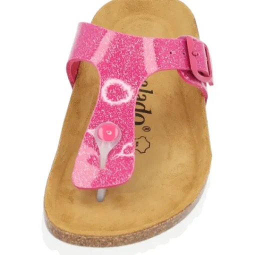 Damen Palado Pantoletten & Badeschuhe<Kos Orion, Zehentrenner, Damen, Pink
