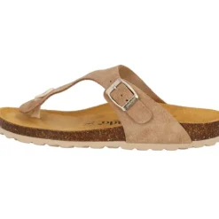Damen Palado Pantoletten & Badeschuhe<Kos Suede Premium Leather, Pantoletten, Damen, Beige