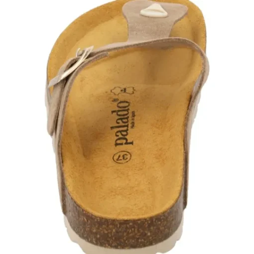 Damen Palado Pantoletten & Badeschuhe<Kos Suede Premium Leather, Pantoletten, Damen, Beige