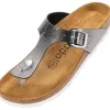 Damen Palado Pantoletten & Badeschuhe<Kos Titano, Zehentrenner, Damen, Anthrazit