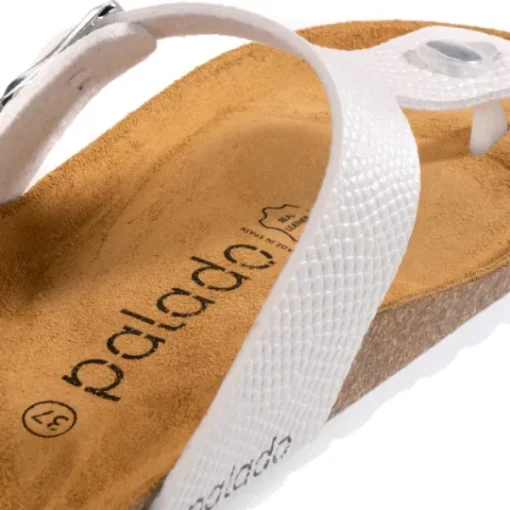 Damen Palado Pantoletten & Badeschuhe<Kos Titano, Zehentrenner, Damen, Weiß