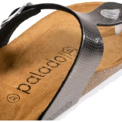 Damen Palado Pantoletten & Badeschuhe<Kos Titano, Zehentrenner, Damen, Anthrazit