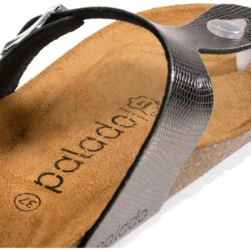 Damen Palado Pantoletten & Badeschuhe<Kos Titano, Zehentrenner, Damen, Anthrazit