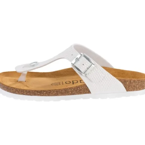 Damen Palado Pantoletten & Badeschuhe<Kos Titano, Zehentrenner, Damen, Weiß