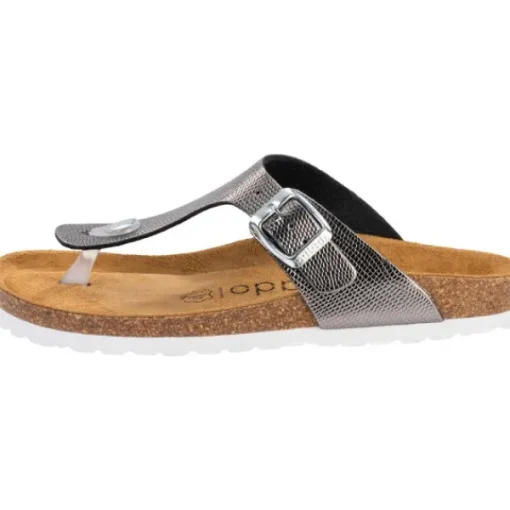 Damen Palado Pantoletten & Badeschuhe<Kos Titano, Zehentrenner, Damen, Anthrazit