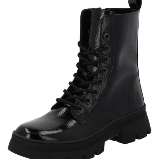 Damen Palado Stiefel<Lambug, Schnürstiefeletten, Damen, Schwarz Lack