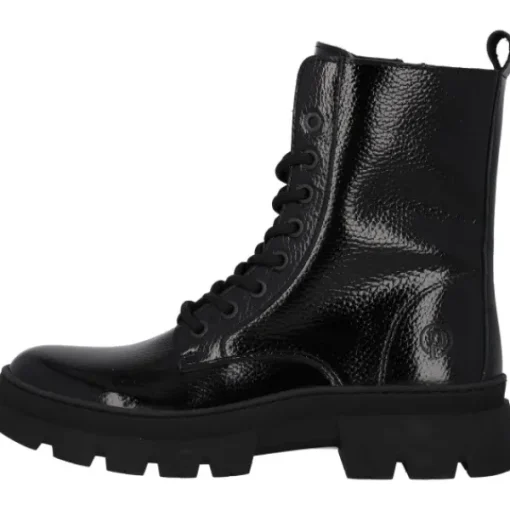 Damen Palado Stiefel<Lambug, Schnürstiefeletten, Damen, Schwarz Lack