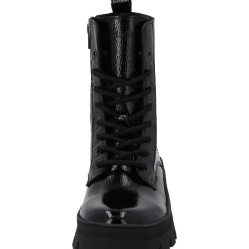 Damen Palado Stiefel<Lambug, Schnürstiefeletten, Damen, Schwarz Lack