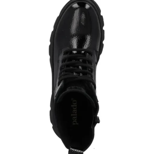 Damen Palado Stiefel<Lambug, Schnürstiefeletten, Damen, Schwarz Lack