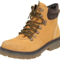 Damen Palado Stiefel<Lanesi, Schnürstiefel, Damen, Gelb
