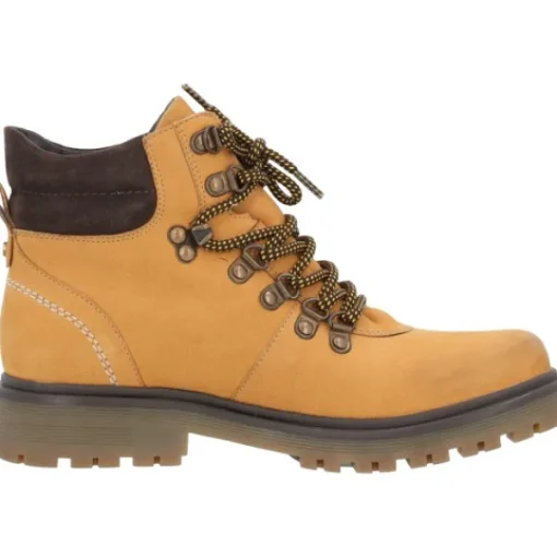 Damen Palado Stiefel<Lanesi, Schnürstiefel, Damen, Gelb