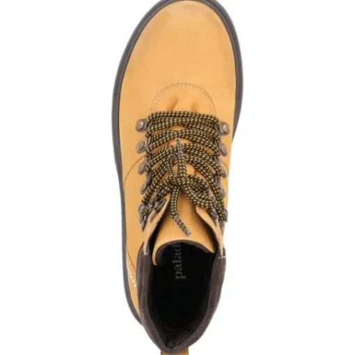 Damen Palado Stiefel<Lanesi, Schnürstiefel, Damen, Gelb