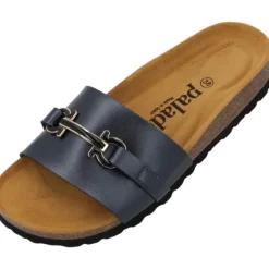 Damen Palado Pantoletten & Badeschuhe<Laudra, Pantoletten, Damen, Schwarz Metallic