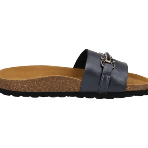 Damen Palado Pantoletten & Badeschuhe<Laudra, Pantoletten, Damen, Schwarz Metallic