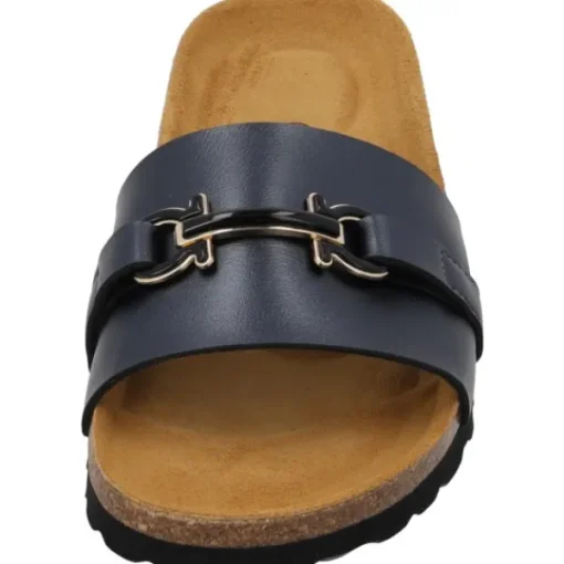 Damen Palado Pantoletten & Badeschuhe<Laudra, Pantoletten, Damen, Schwarz Metallic