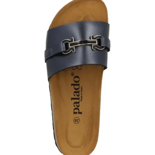 Damen Palado Pantoletten & Badeschuhe<Laudra, Pantoletten, Damen, Schwarz Metallic