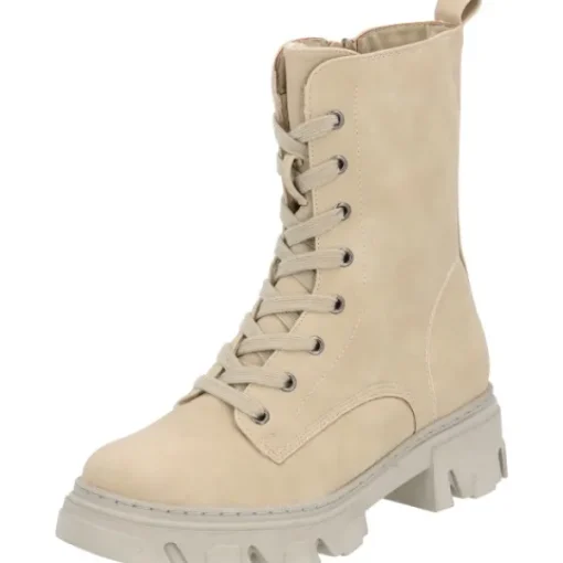 Damen Palado Stiefel<Lefkada 2, Schnürstiefel, Damen, Beige