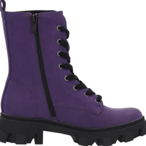 Damen Palado Stiefel<Lefkada 2, Schnürstiefel, Damen, Violett