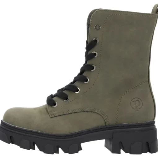 Damen Palado Stiefel<Lefkada, Schnürstiefel, Damen, Dunkelgrün