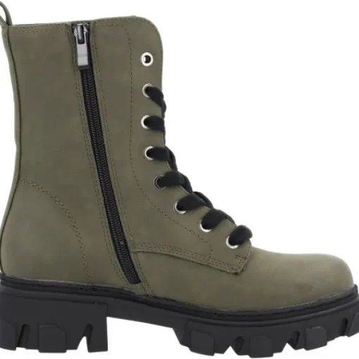 Damen Palado Stiefel<Lefkada, Schnürstiefel, Damen, Dunkelgrün