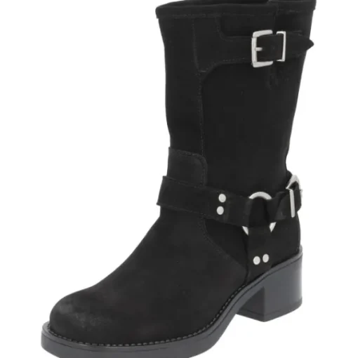 Damen Palado Stiefel<Leops, Stiefeletten, Damen, Schwarz Matt