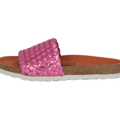 Damen Palado by Sila Sahin Pantoletten & Badeschuhe<Palado Lerima by Sila Sahin, Pantoletten, Damen, Pink Metallic