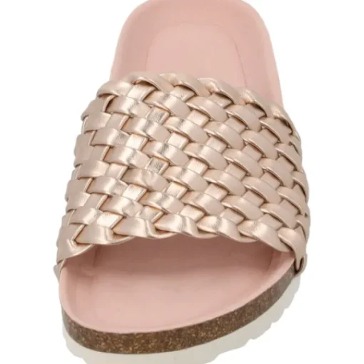 Damen Palado by Sila Sahin Pantoletten & Badeschuhe<Palado Lerima by Sila Sahin, Pantoletten, Damen, Rosa Metallic