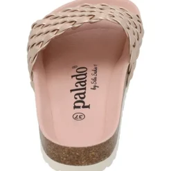 Damen Palado by Sila Sahin Pantoletten & Badeschuhe<Palado Lerima by Sila Sahin, Pantoletten, Damen, Rosa Metallic