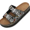 Damen Palado by Sila Sahin Pantoletten & Badeschuhe<Palado Luberos by Sila Sahin, Plateau-Pantoletten, Damen, Schwarz