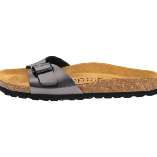 Damen Palado Pantoletten & Badeschuhe<Malta Arizona, Pantoletten, Damen, Metallic Antra