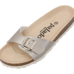 Damen Palado Pantoletten & Badeschuhe<Malta BE Metallic, Pantoletten, Damen, Beige